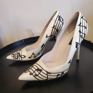 Dolce & Gabbana Music Note Heels